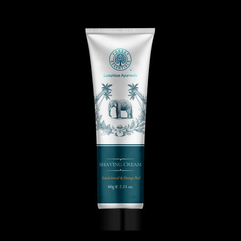 Forest Essentials Sandalwood & Orange Peel Shaving Cream